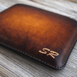 Handmade Italian Leather MacBook Sleeve: Custom fit for all Models