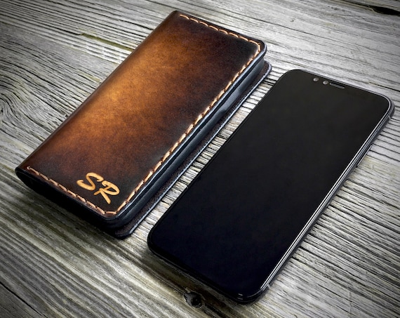 Wallet iPhone 14 Pro Max leather case