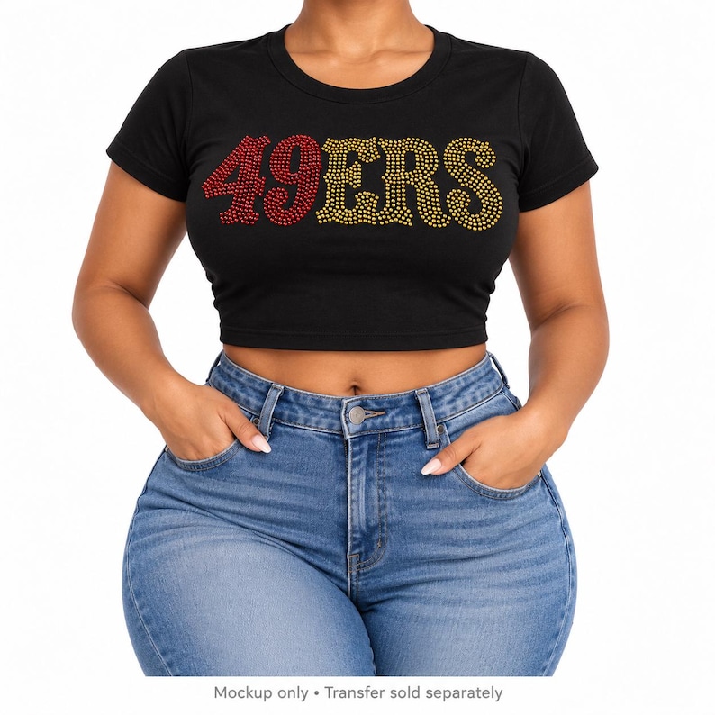 Football Rhinestone Heat Transfer - Etsy