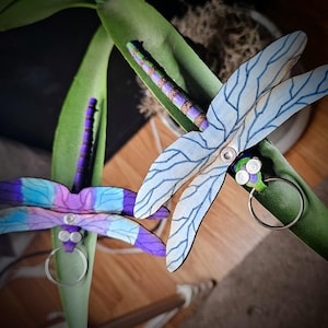 Leather Dragonfly Keychain Template