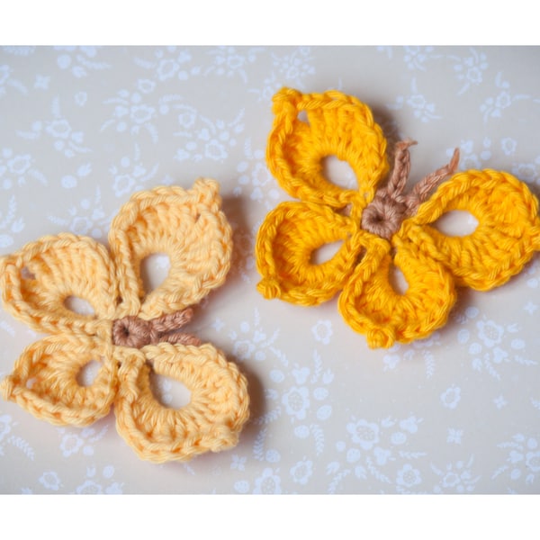 Elegance Butterfly Crochet Pattern - PDF crochet pattern by GloriousUnique - Butterfly pattern