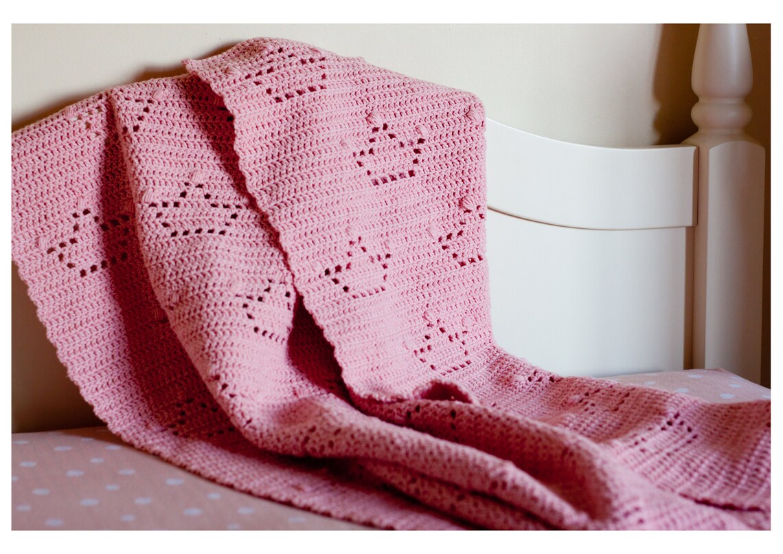 Crown Blanket Crochet Pattern Crochet Blaket Boys Crochet Etsy