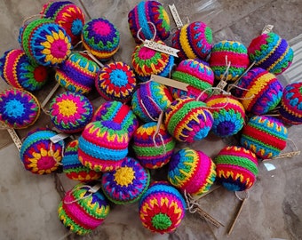 crochet Christmas baubles, tree decorations, christmas ornaments, feliz navidad, handmade
