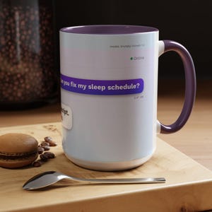 Taza con horario de sueño para programadores de Python, taza de café divertida para programadores, regalo de cumpleaños para desarrolladores, taza sarcástica para programadores, regalo de humor tecnológico imagen 13