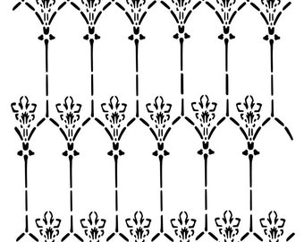 Garden Trellis Creative Expressions Taylor Made - Plantilla para diarios (6.0 x 6.0 in)