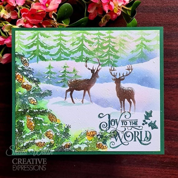 Taylor Made Journals Stempel-Set „Tis‘ The Season“ – 6 Transparente Stempel Für Karten & Deko