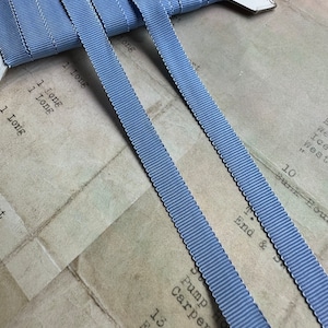 2 Yards Vintage Immergrün Grosgrain Satin Kantenband Zierleiste - 3/8 ”breite