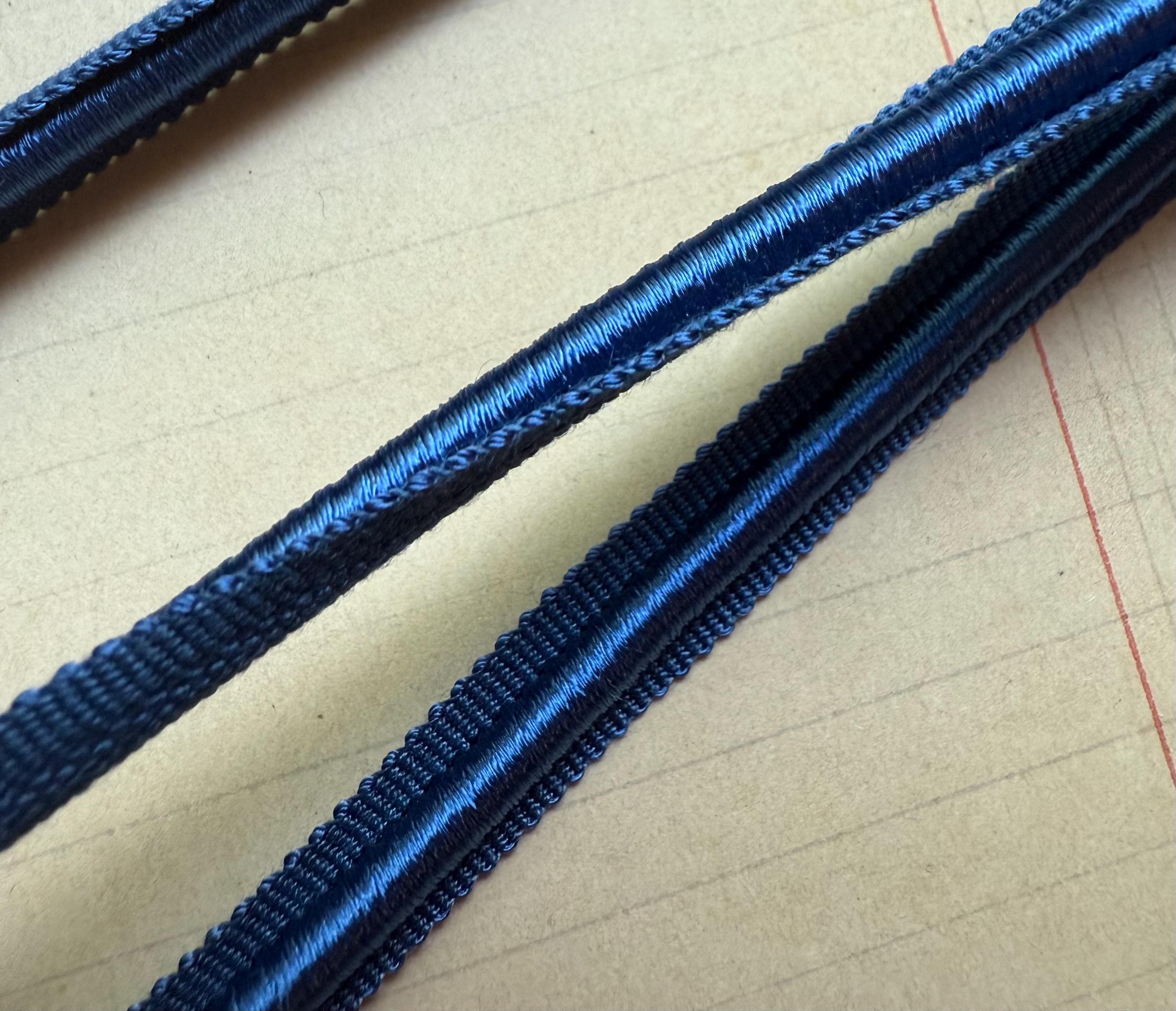 Passementerie Décorative Saint Malo - Bleu France - Microfibre - Neuf Avec étiquettes