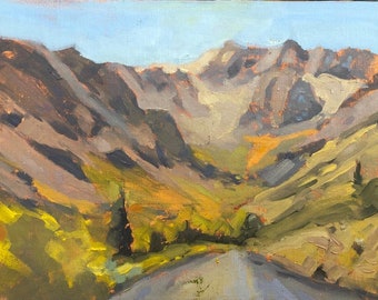 McGee Canyon Creek - Original Oil Painting - Mammoth - Fall - Autumn - Sierras - Mountains - Wilderness - Hiking - Camping - Plein Air