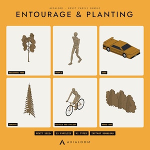 Revit Entourage and Planting Bundle