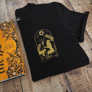 Circe T-shirt - Greek Mythology T-shirt - Ancient Greece - Book Lover - Black Tee - Literature Gift - Witch Tshirt image 2
