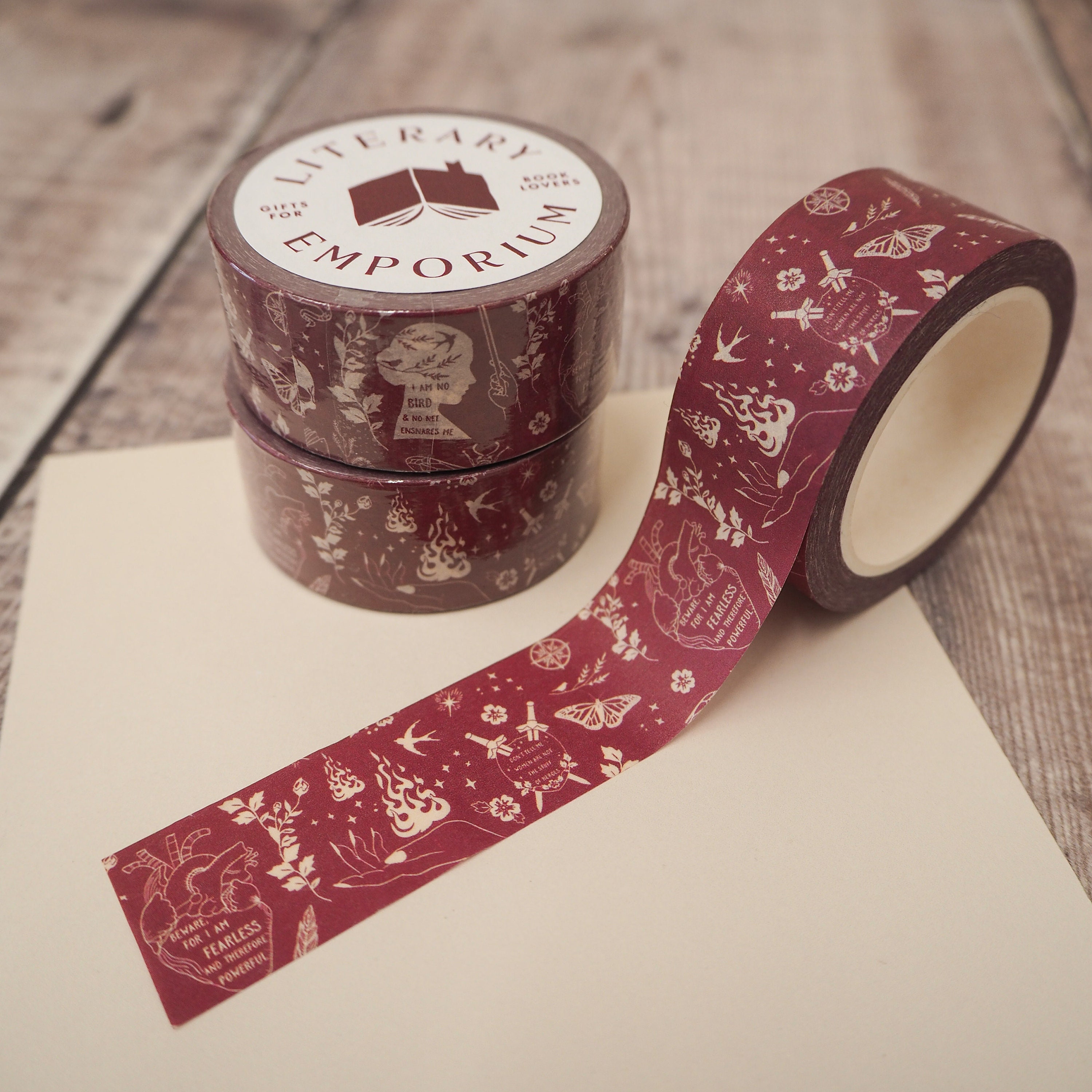 Book Lover washi tape (15mm)