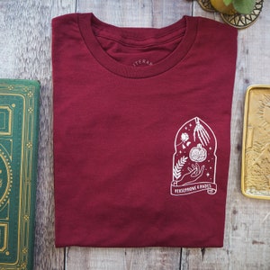 Persephone and Hades T-shirt - Greek Mythology T-shirt - Ancient Greece - Book Lover - Red Tee - Bookish t-shirt
