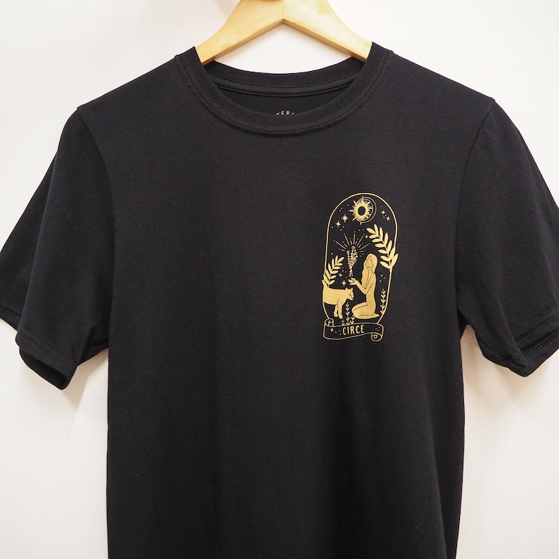 Circe T-shirt - Greek Mythology T-shirt - Ancient Greece - Book Lover - Black Tee - Literature Gift - Witch Tshirt image 4