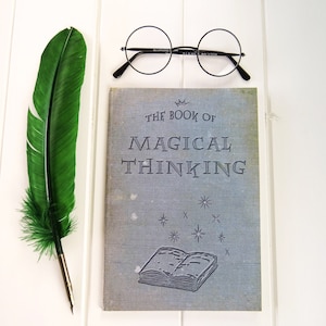 Magical Thinking A5 Notebook - Witches & Wizards - Back to School Gifts - Geek Gift - Notepad Jotter - Journal - Wizardry - Magic Book