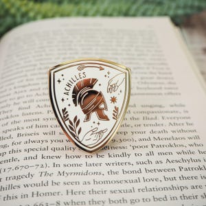 Greek Mythology Enamel Pin Set - Greek Myth Collection - Book Pin Badge - Feminist Pin - Literature Gift - Dark Academia image 10