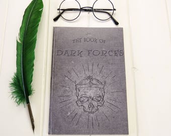 Dark Forces A5 Notebook - Death Eater Notebook - Witches & Wizards - Back to School - Geek Gift - Notepad Jotter - Magic - Stationery