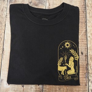 Circe T-shirt - Greek Mythology T-shirt - Ancient Greece - Book Lover - Black Tee - Literature Gift - Witch Tshirt image 6