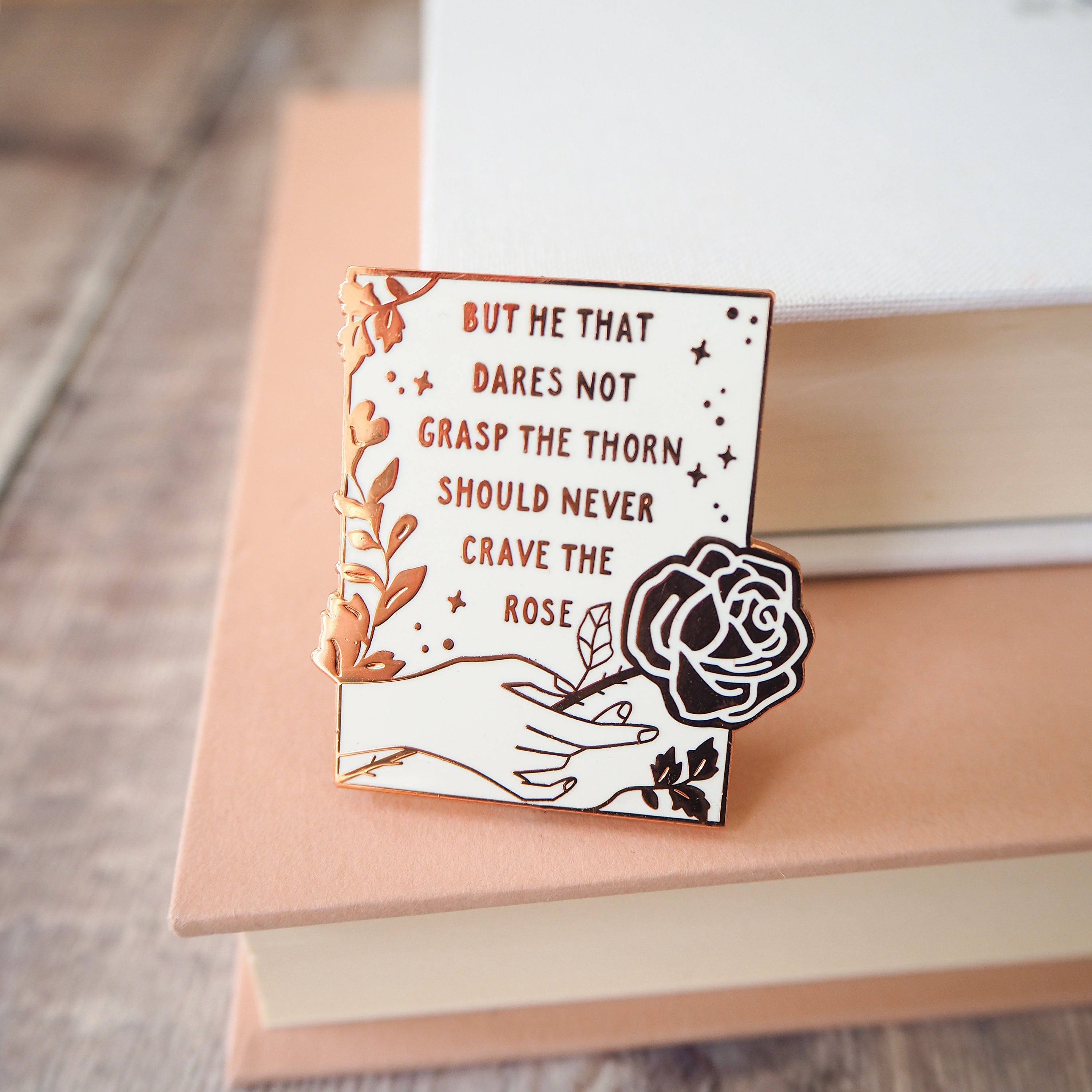 Anne Bronte Enamel Pin Women Poets Pin Collection Book Lover Feminist Pin  Literature Gift Lapel Pin Bookish Pin Badge 