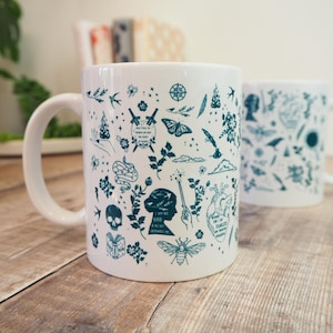 Tasse für Buchliebhaber – Geschenk für Leseratten – Literarisches Geschenk – Geschenk für Leseratten – Geschenk für Englischlehrer