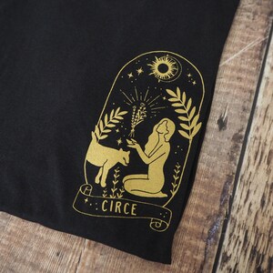 Circe T-shirt - Greek Mythology T-shirt - Ancient Greece - Book Lover - Black Tee - Literature Gift - Witch Tshirt image 5