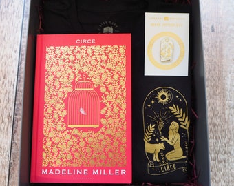 Circe Gift Set - Greek Mythology Tshirt - Madeleine Miller - Gift Book Lover - Enamel Pin - Ancient Greece - Witch t-shirt