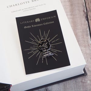 Jane Eyre Enamel Pin Badge – Charlotte Brontë Quote Badge – Feminist Book Lover Gift – Gothic Literature Pin – Teacher Gift - Booktok Gift image 4