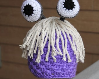 Purple Monster Hat