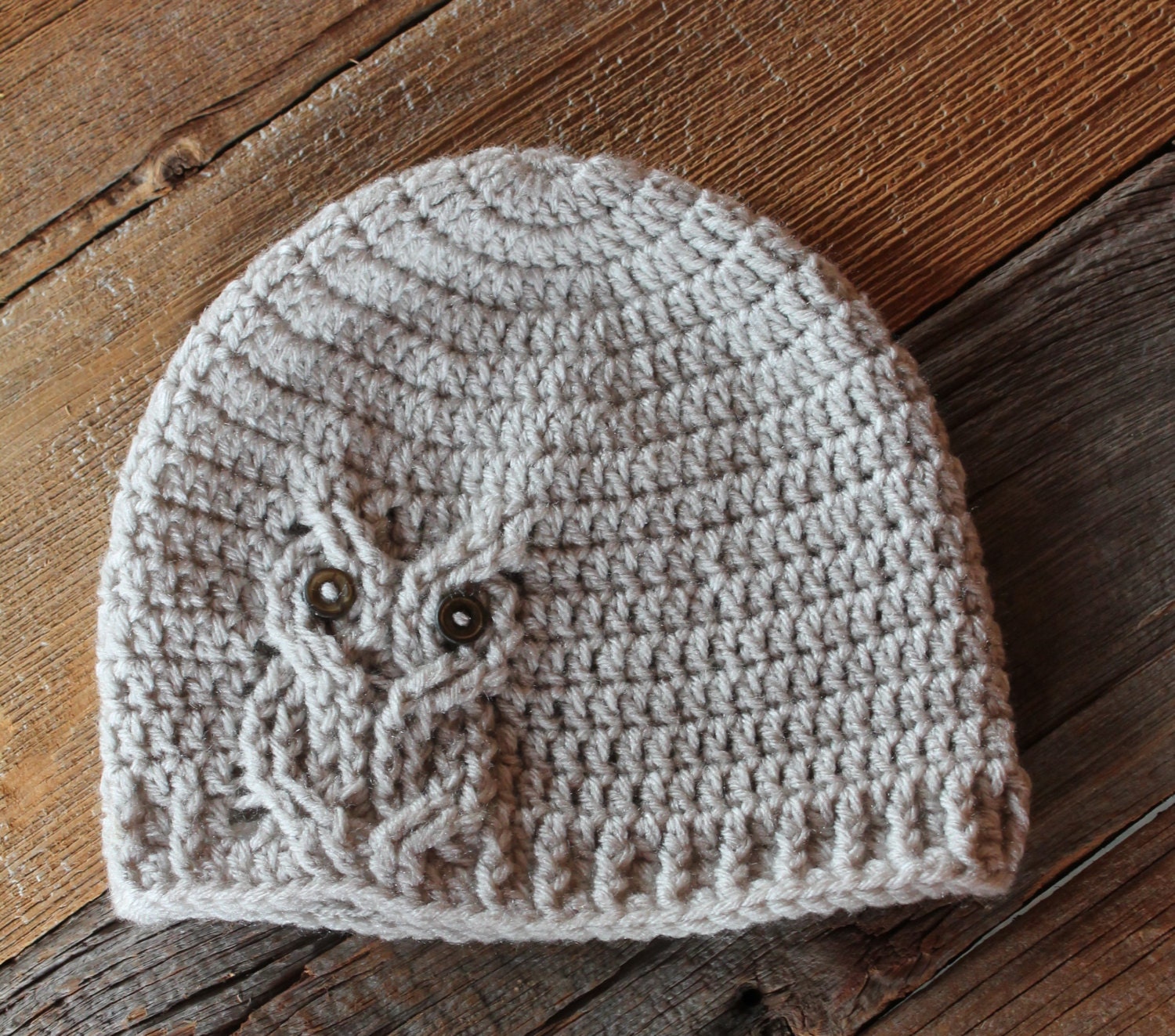 Cable Owl Hat