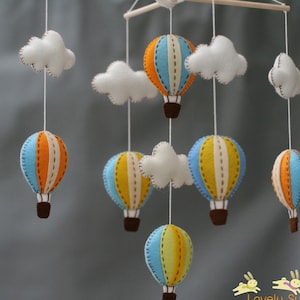 Miami baby mobile - vintage sky baby mobile - sunset sky baby mobile