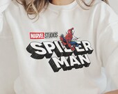 Spider Man Sweatshirt, Vintage Spider Man Shirt, Super Hero Tee, Marvel Universe, Spider Man No Way Home, MCU, Disney Movie, Avengers Shirt