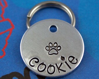SMALL Dog or Cat Tag - Customized Pet ID Tag