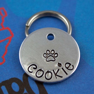 SMALL Dog or Cat Tag Customized Pet ID Tag image 1