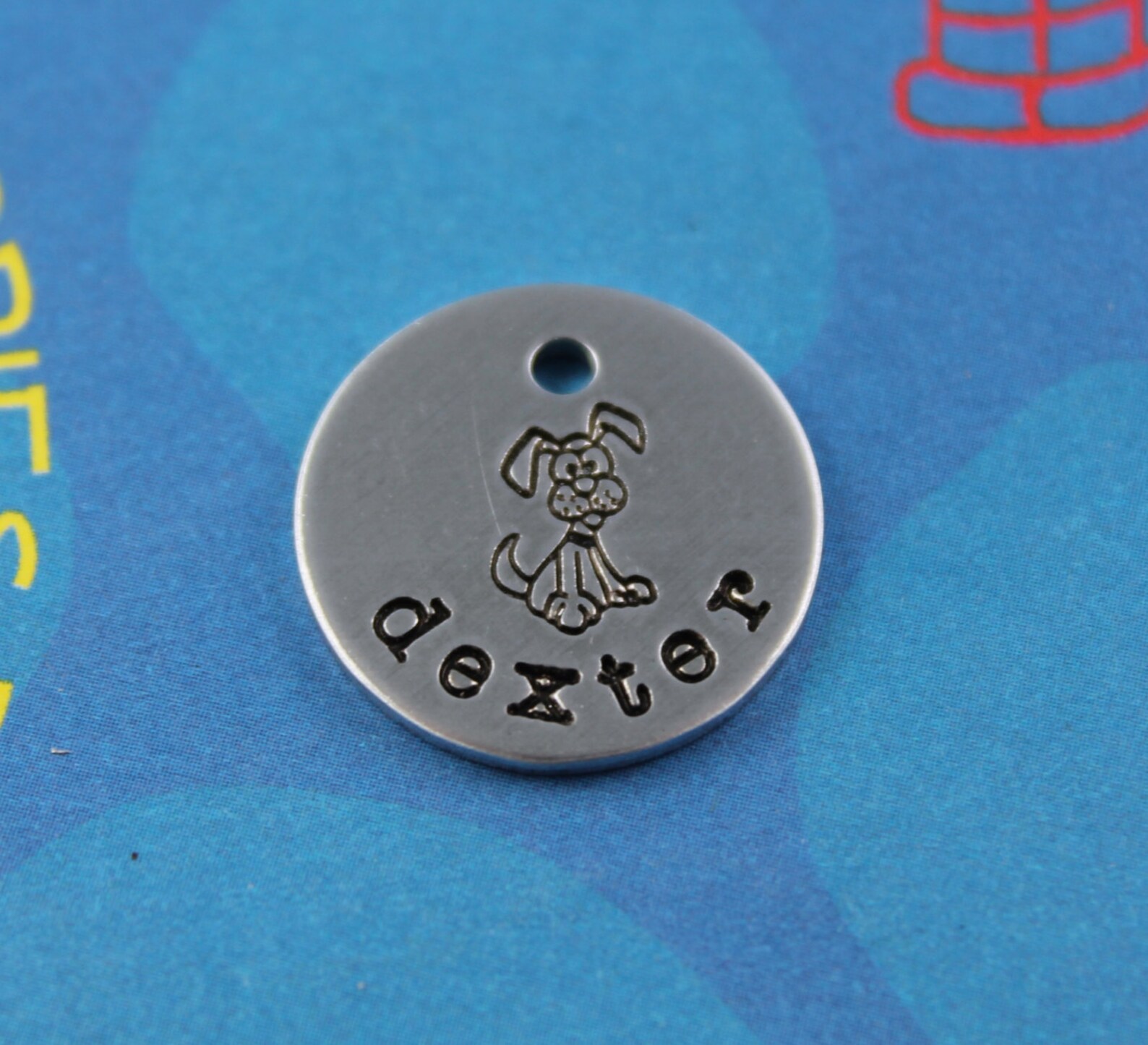 SMALL Dog Tag Cute Customized Pet Tag Small Dog Name Tag Etsy