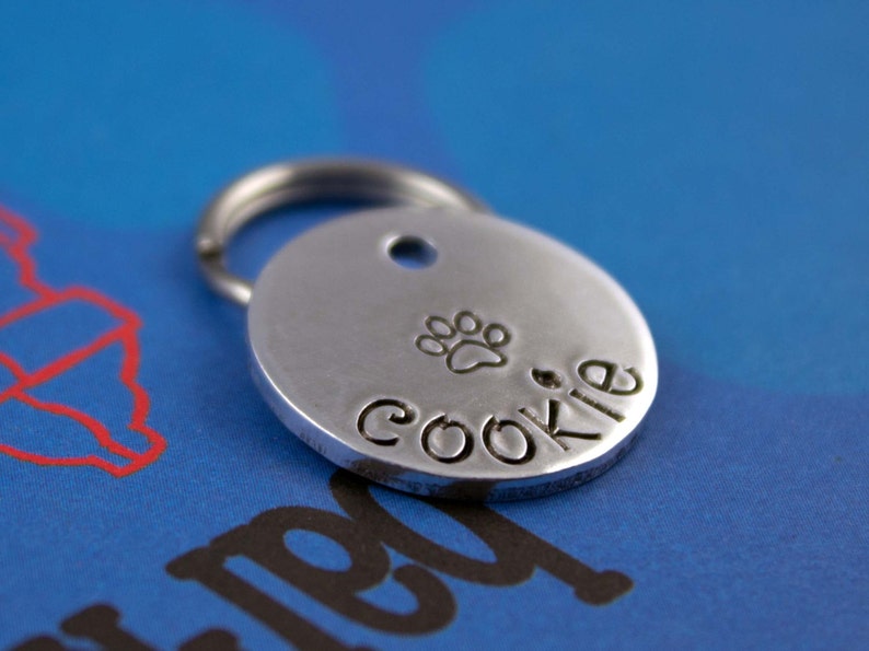 SMALL Dog or Cat Tag Customized Pet ID Tag image 2