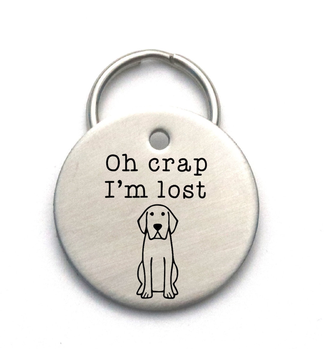 Funny Pet Id Tag Dog Tags for Dogs Personalized Funny Pet Tag Dog Name Tag  Pet Tags Custom Id Tags Funny Id Tag Small Pet Tag Mature Humor 