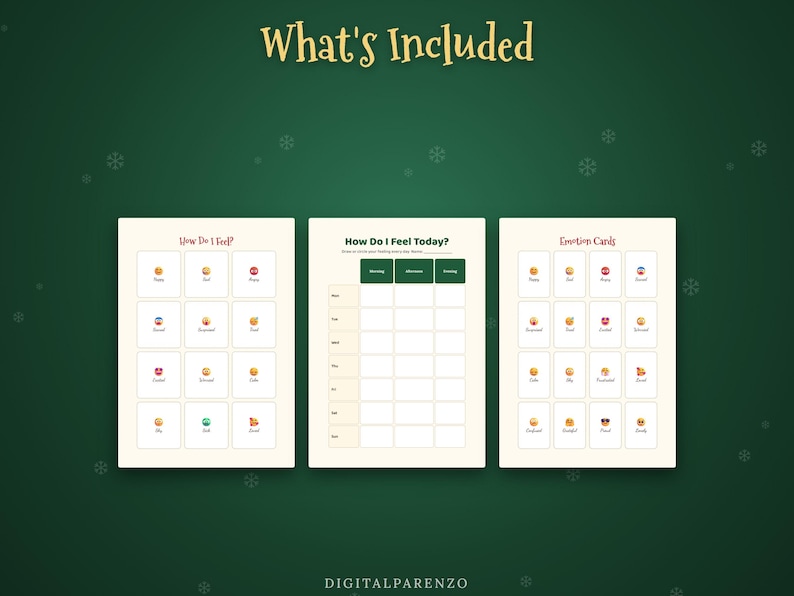 Emotion Chart Craft Feelings Chart for Kids Printable, Emotions Chart, How Do I Feel Today ...