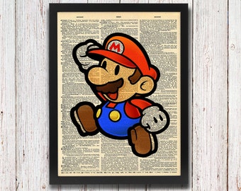 Paper Mario Dictionary Art