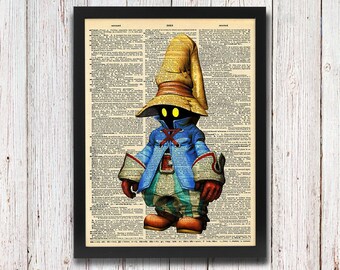 Final Fantasy IX Vivi Dictionary Art