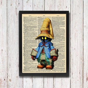 Final Fantasy IX Vivi Dictionary Art