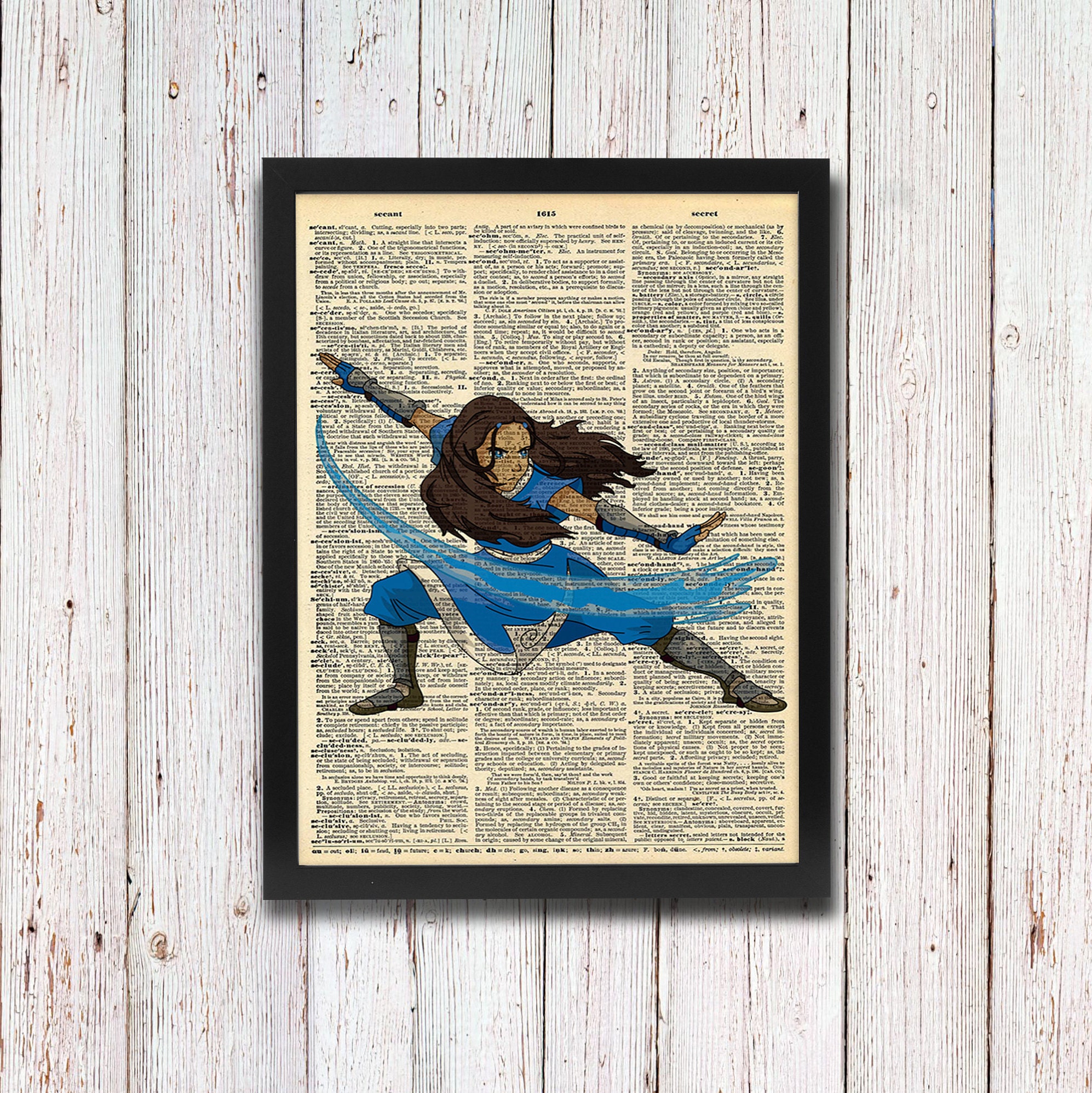 Avatar: The Last Airbender Dictionary Art Katara