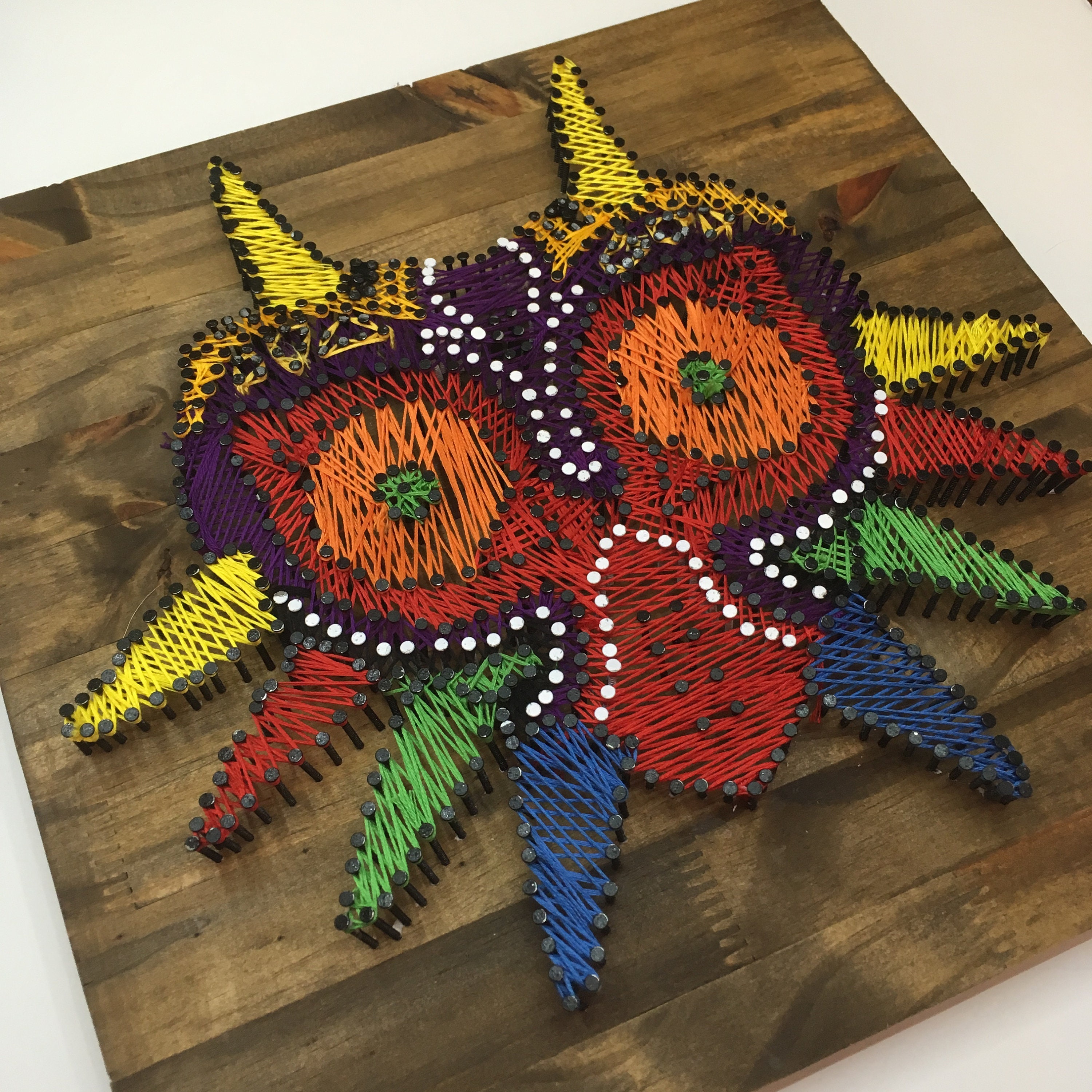 Legend of Zelda Majora's Mask Skull Kid String Art | Etsy