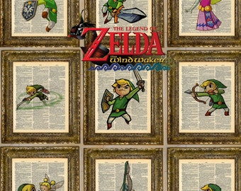 Legend of Zelda Wind Waker Dictionary Art Series