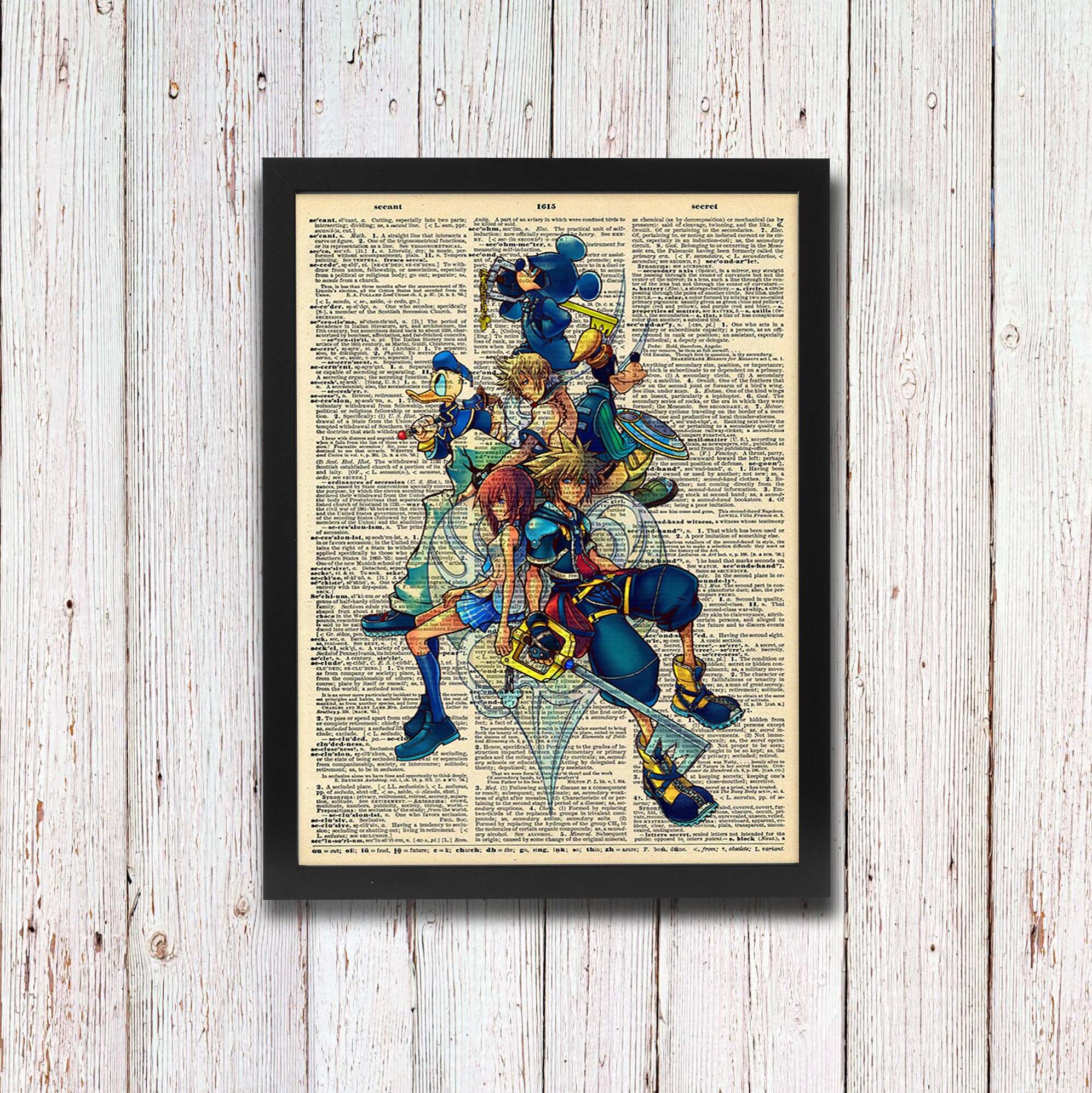 Kingdom Hearts Dictionary Art