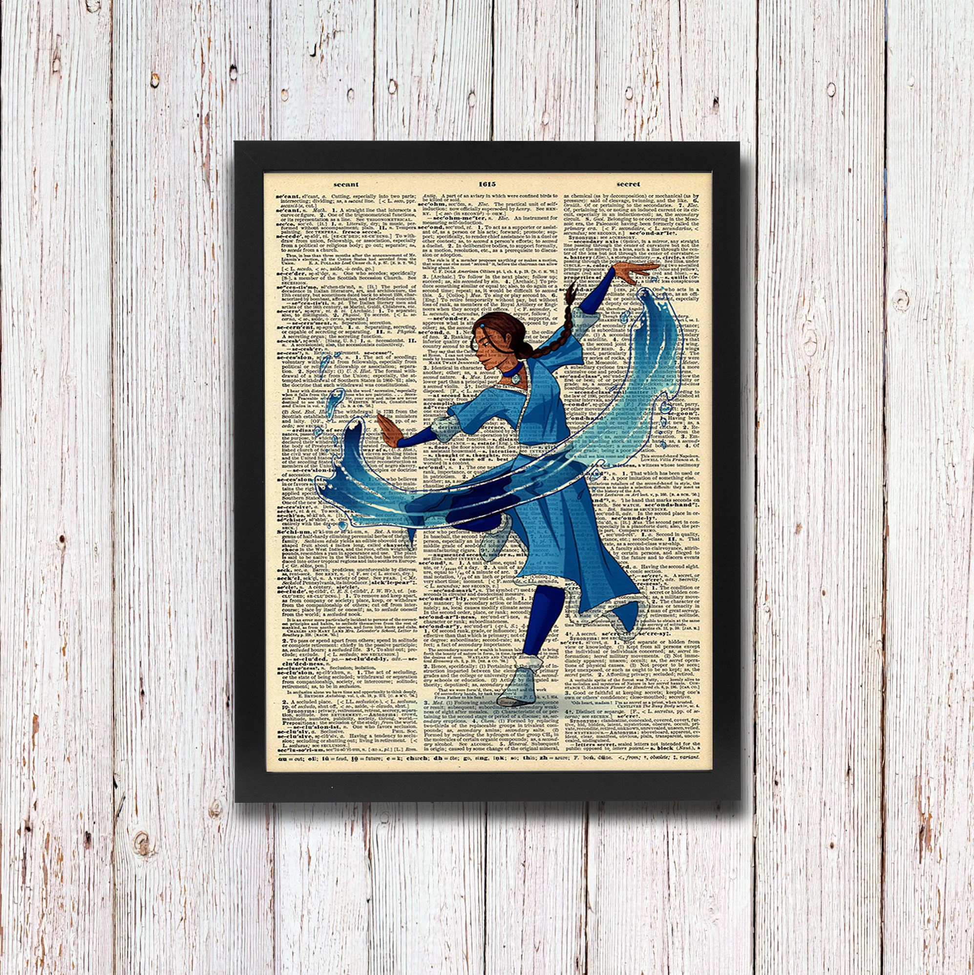 Avatar: The Last Airbender Katara Dictionary Art