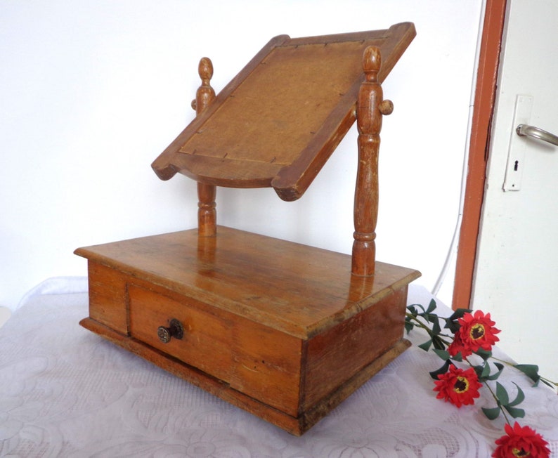 Antique Primitive Wooden Medicine Apothecary Chest Etsy