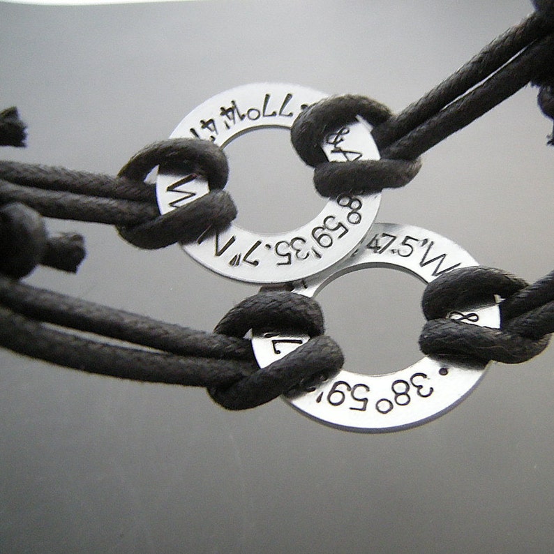 Cotton Anniversary Gift Coordinates Bracelets for Couple Set Etsy