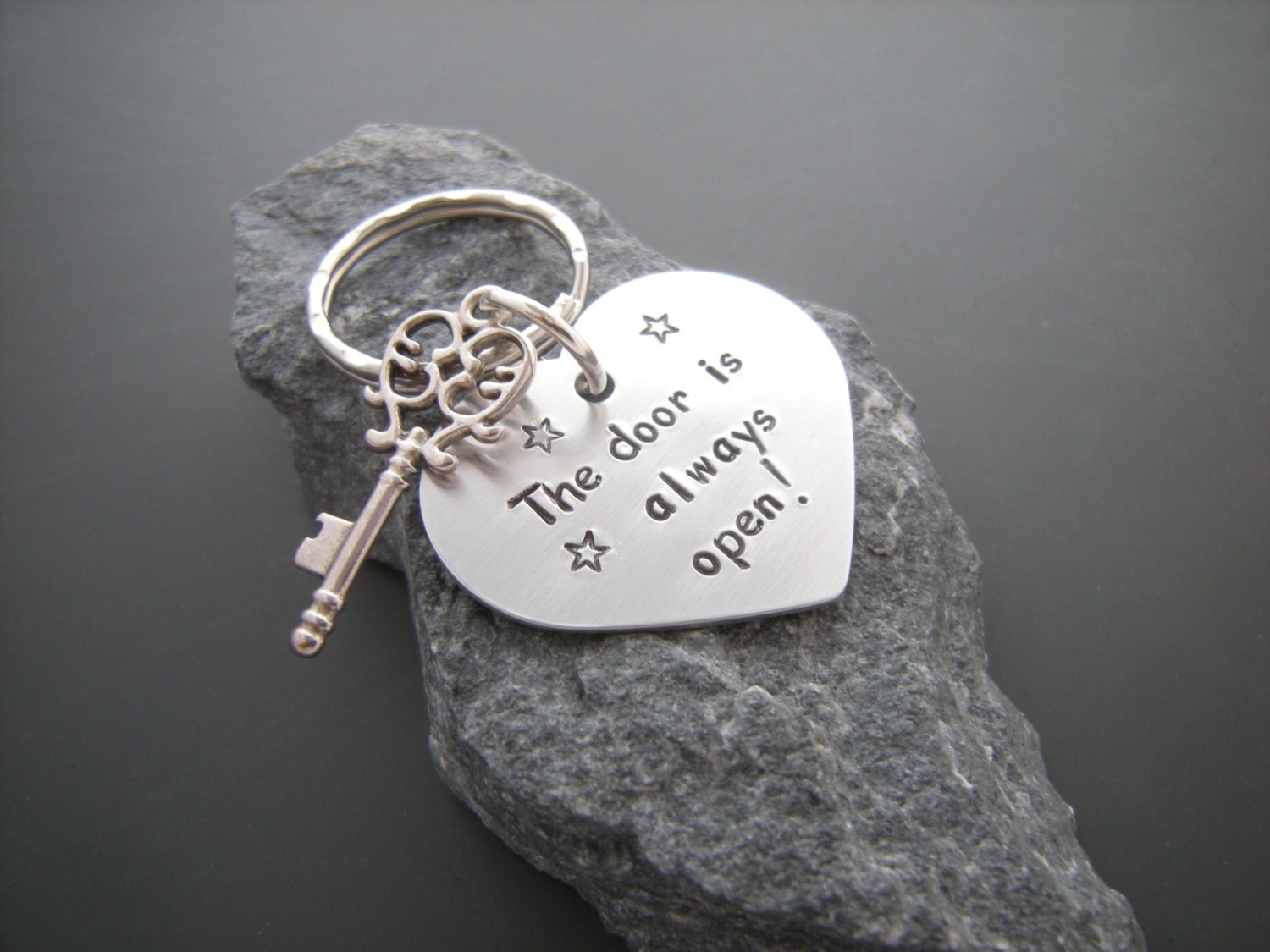 Antique Bronze Colored Open Heart Pendant Key Chain Bronze Open Heart Key  Ring Open Heart Keychain J1018 - Etsy