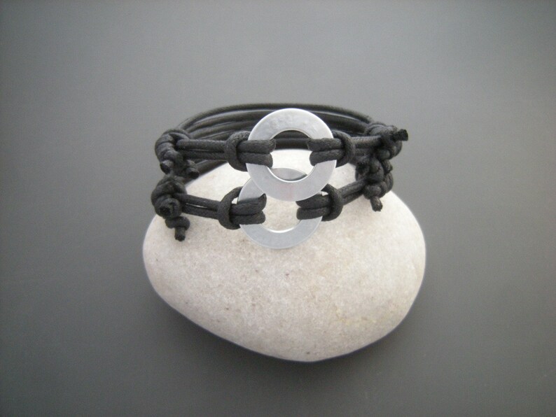 Message beacelets Cotton Anniversary gift Bracelets for Etsy