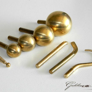 8  flower making tools brass  millinery irons High Quality  basic set of flowermaking tools